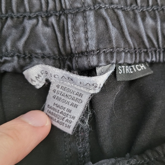 Black Jogger Pants | Size 4 | American Eagle Outfitters - Picture 6 of 6
